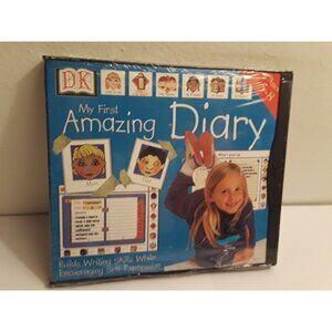 My First Amazing Diary Ages 5-8 (Windows/Mac, 1999, DK) New